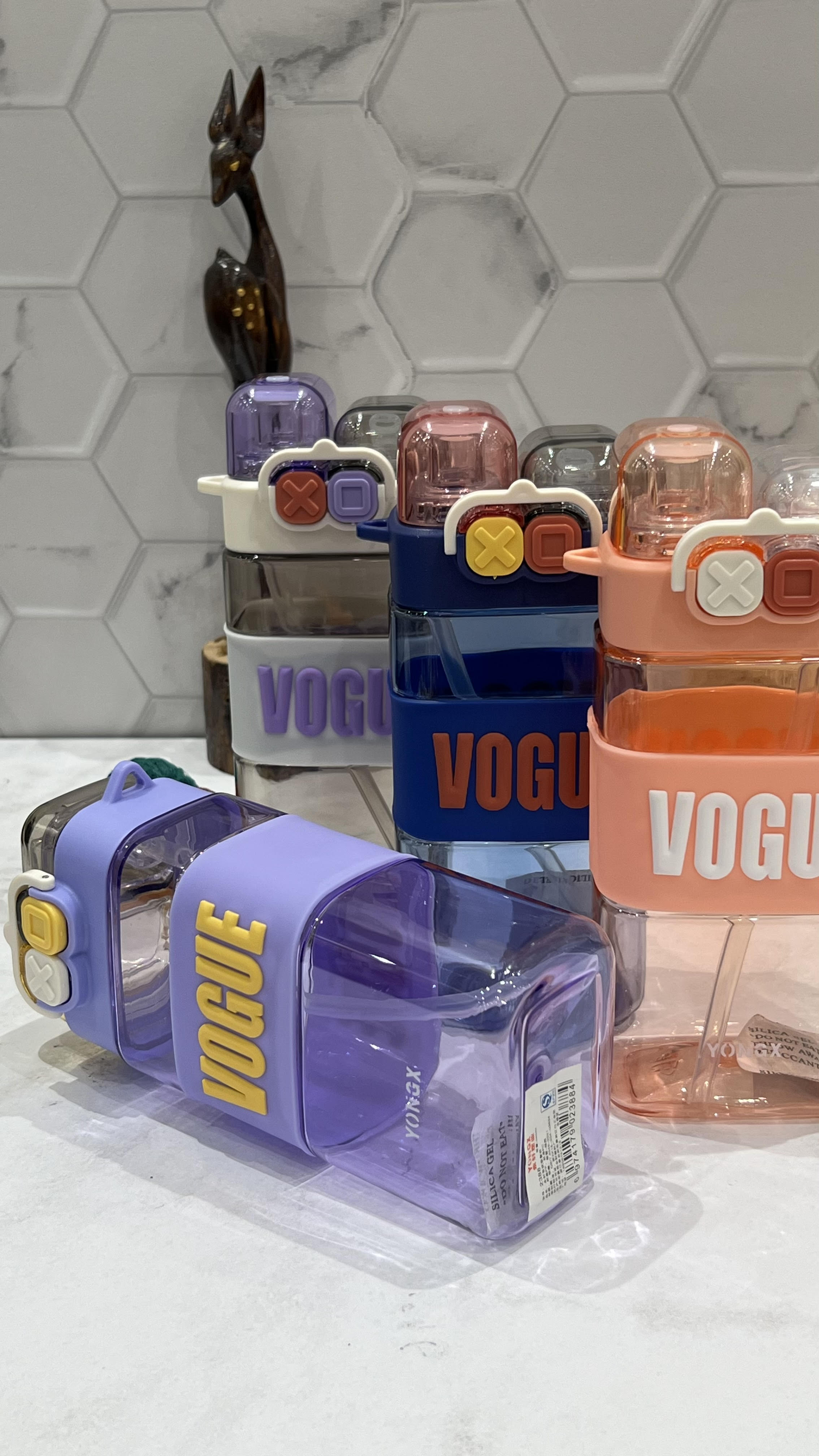 قمقمه دو درب نشکن VOGUE